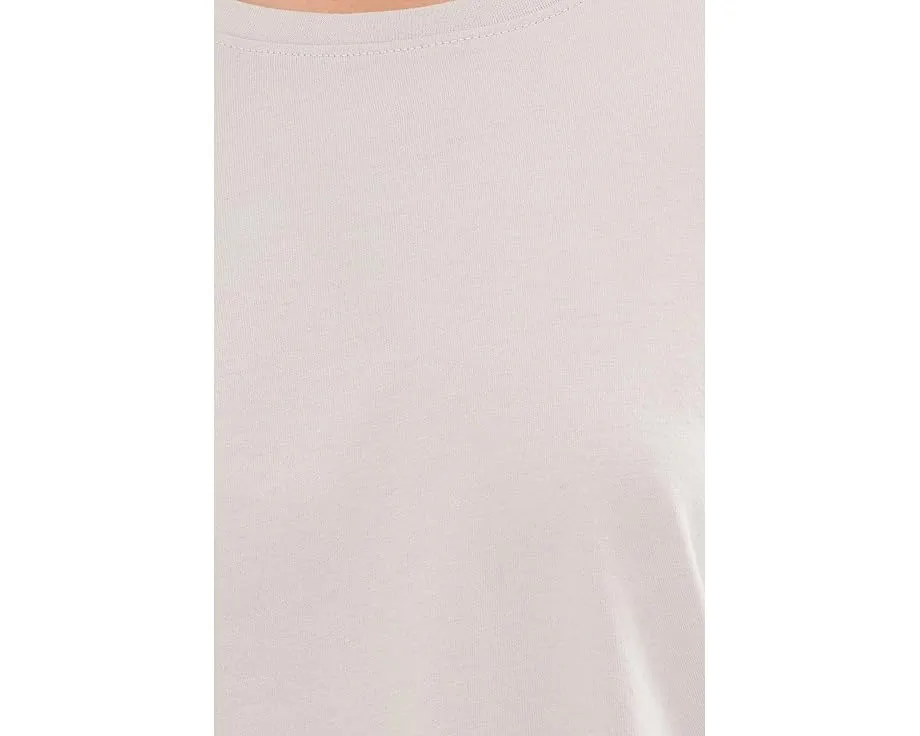 Футболка Eileen Fisher с круглым вырезом из органического пима-хлопка