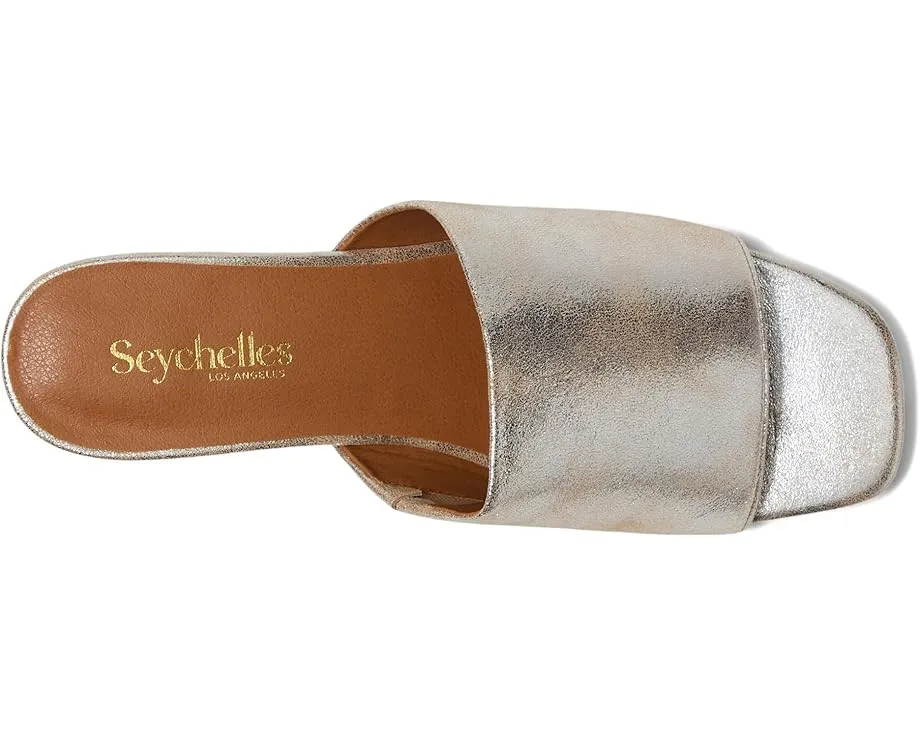 Мюли Seychelles Pepper из состаренной замши на квадратном носке