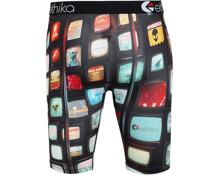 Трусы мужские ethika Fair Warning с принтом по всей поверхности