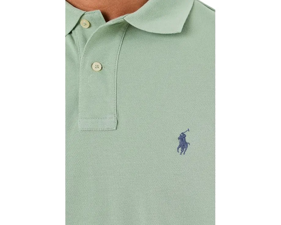 Классическая поло Polo Ralph Lauren The Iconic Mesh с вышитым пони