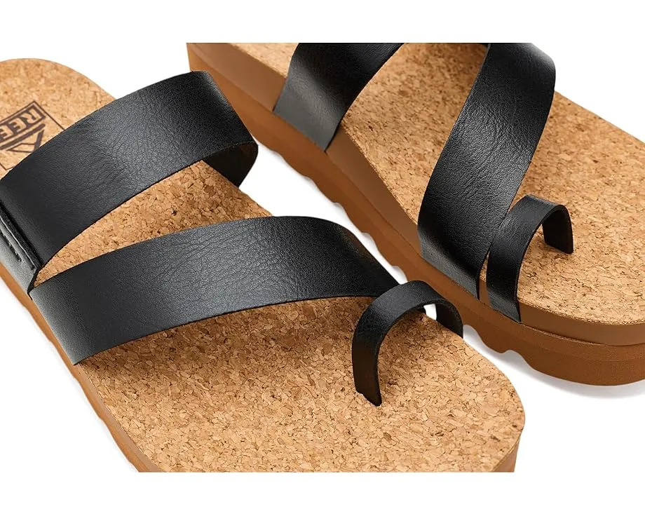 Сланцы Reef Vista Hi Layla с асимметричными ремешками и стелькой Vista