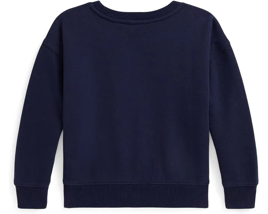Свитшот Polo Ralph Lauren Kids с принтом Polo Bear и свободным кроем для малышей