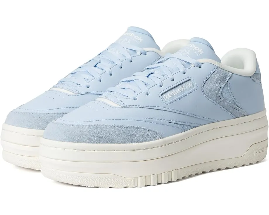 Кроссовки Reebok Club C Extra с платформенной подошвой и кожаным верхом