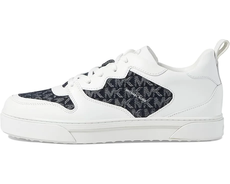 Кроссовки Michael Kors Baxter из кожи с перфорацией и прочной резиновой подошвой