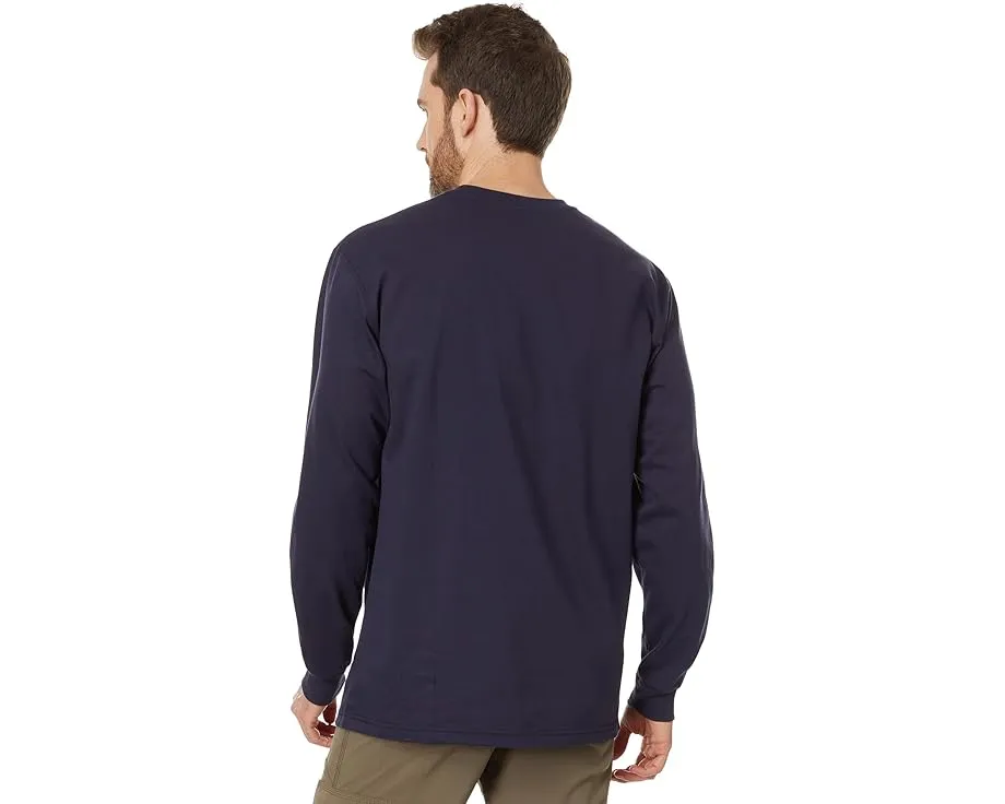 Огнестойкая хлопковая футболка Carhartt FR Force с длинным рукавом