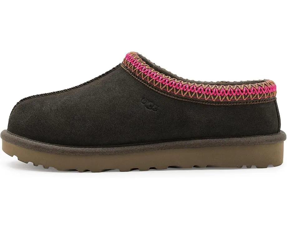 Тапочки UGG Tasman II с оплеткой UGGbraid и овчиной