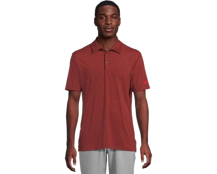 Гольф-поло Adidas Ultimate365 Mini Bunker из переработанного полиэстера