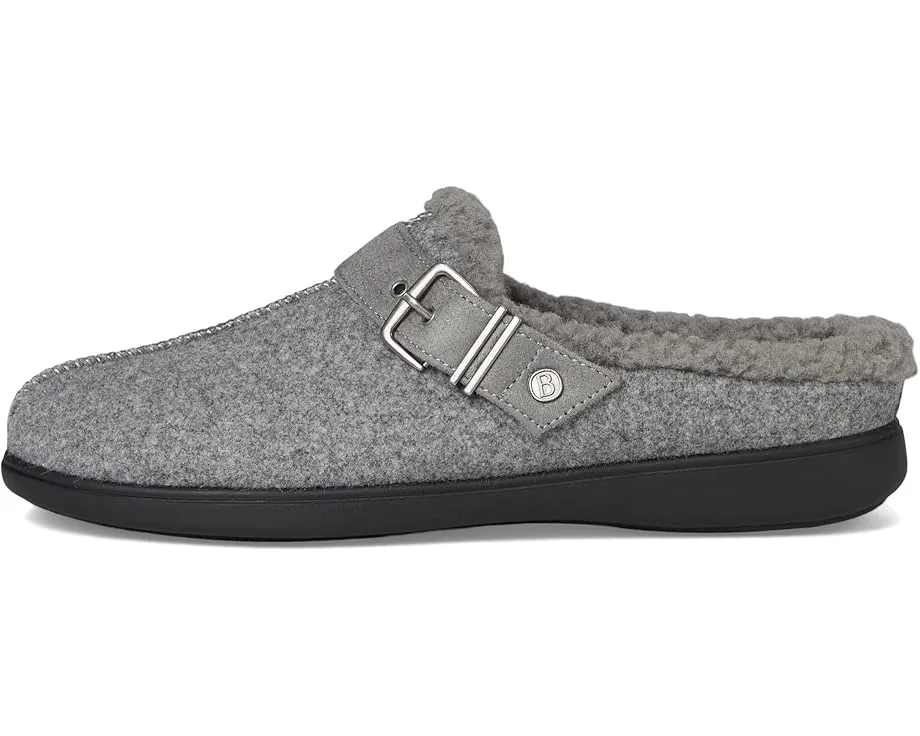 Тапочки-слипоны Bzees Eternity из флиса с искусственным мехом