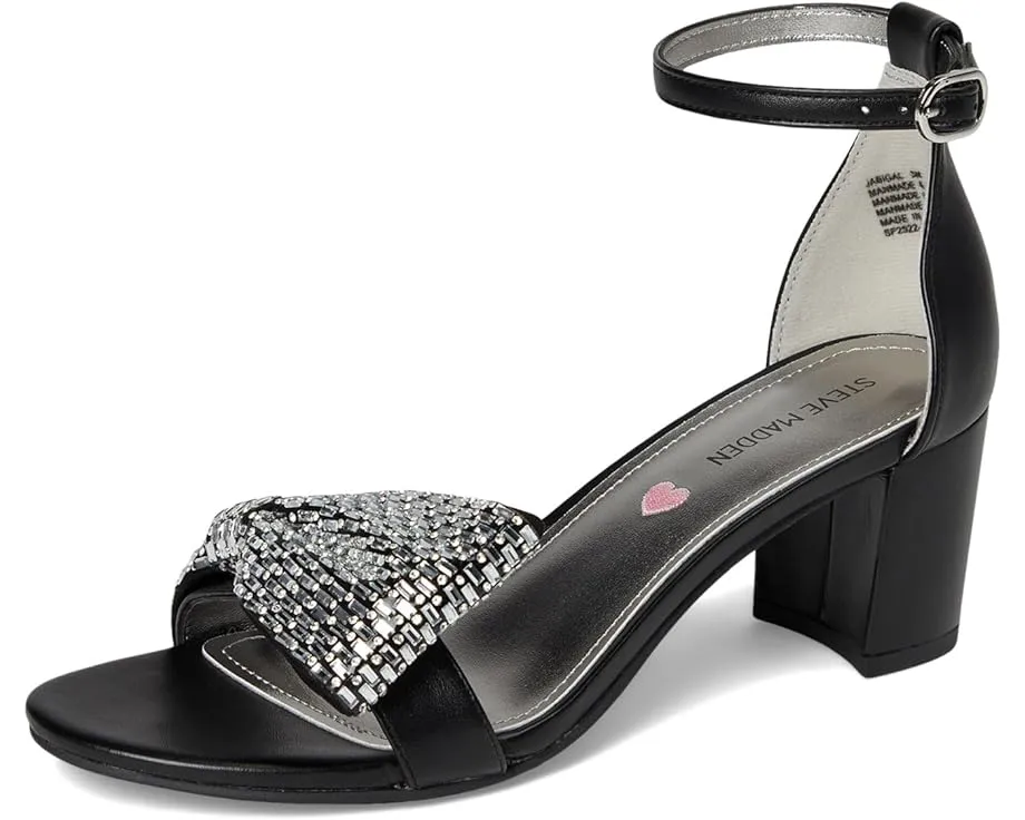 Детские сандалии Steve Madden Kids Abigal на низком каблуке с бантом