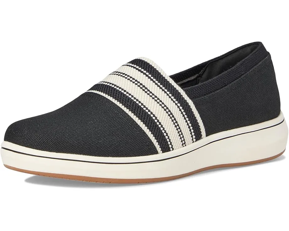 Легкие слипоны Clarks Breeze Sky Mist с противоскользящей подошвой