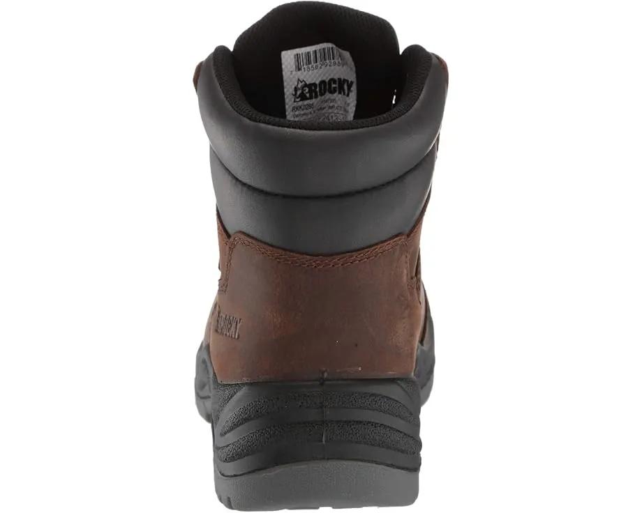 Rocky 5 Work Smart Comp Toe сапоги из коричневой кожи с композитным носком