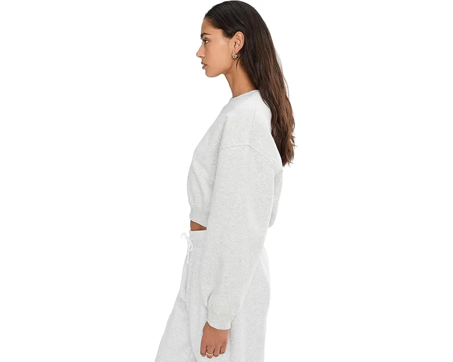 Толстовка Linear Heritage Fleece Crew оверсайз от New Balance