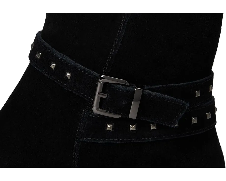 Ботильоны Kelson из мягкого нубука с меховой подкладкой и пряжкой