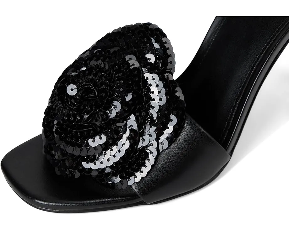 Босоножки Elodie на шпильке с цветочным декором от MICHAEL Michael Kors