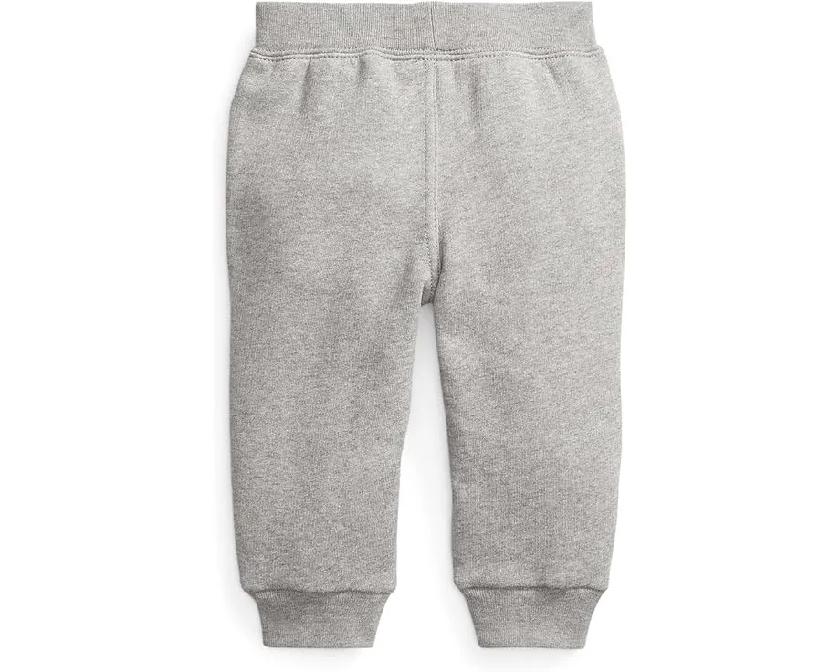 Детские брюки Polo Ralph Lauren Kids из флиса с манжетами