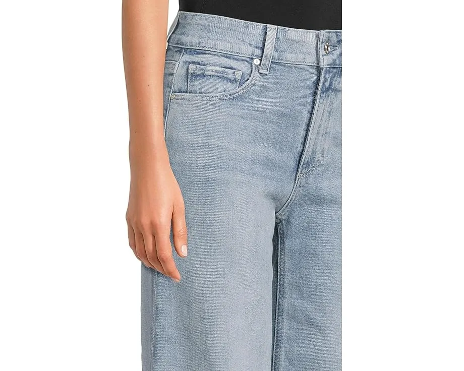 Джинсы Paige Sasha 32 дюйма в цвете Verse с прямой штаниной и высокой посадкой
