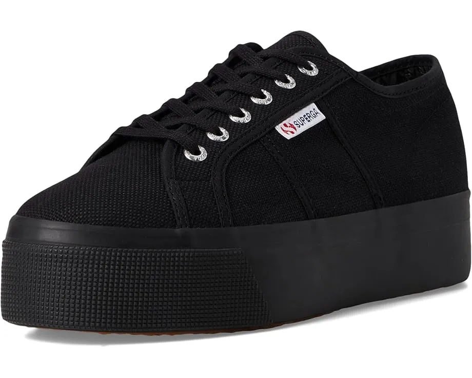 Кроссовки Superga 2790 Platform на платформе из хлопкового канваса