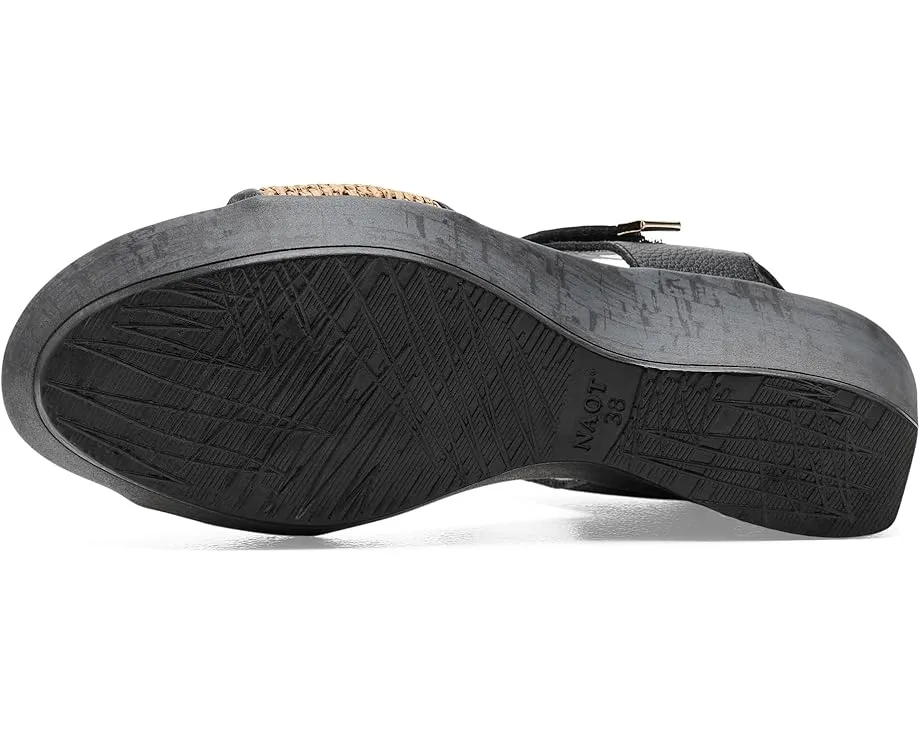 Сандалии Naot Summer Raffia с платформой из рафии