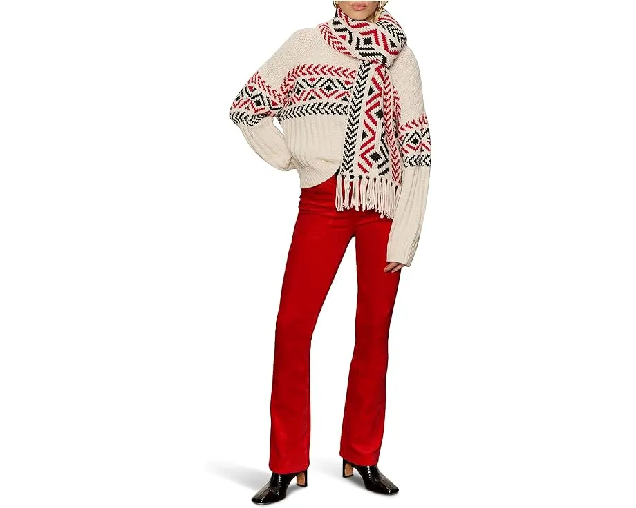 Шарф Send It от Sanctuary с геометрическим узором и кистями