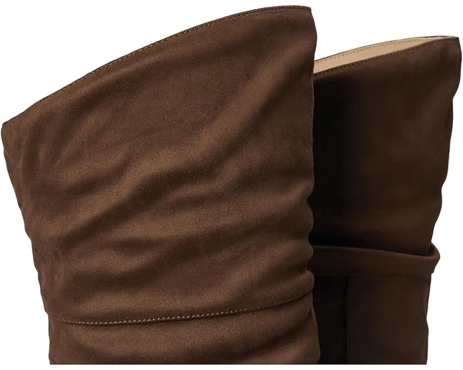 Journee Collection сапоги Kaison с плиссировкой и высоким голенищем