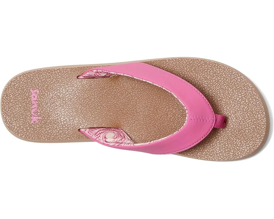 Сланцы Sanuk Yoga Mat II с оригинальной стелькой из коврика для йоги и переработанной подошвой