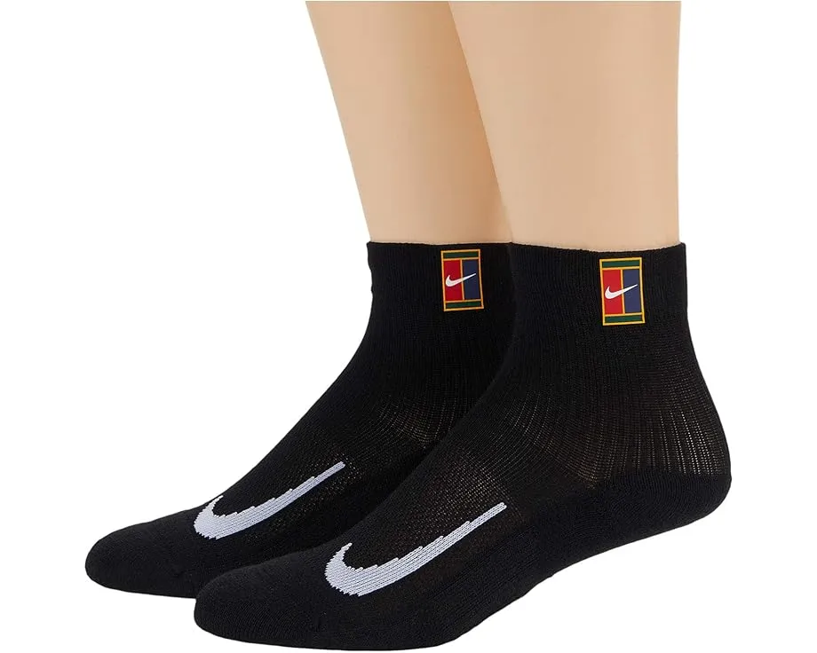Носки Nike NikeCourt Multiplier Max низкие 2 пары с поддержкой свода стопы