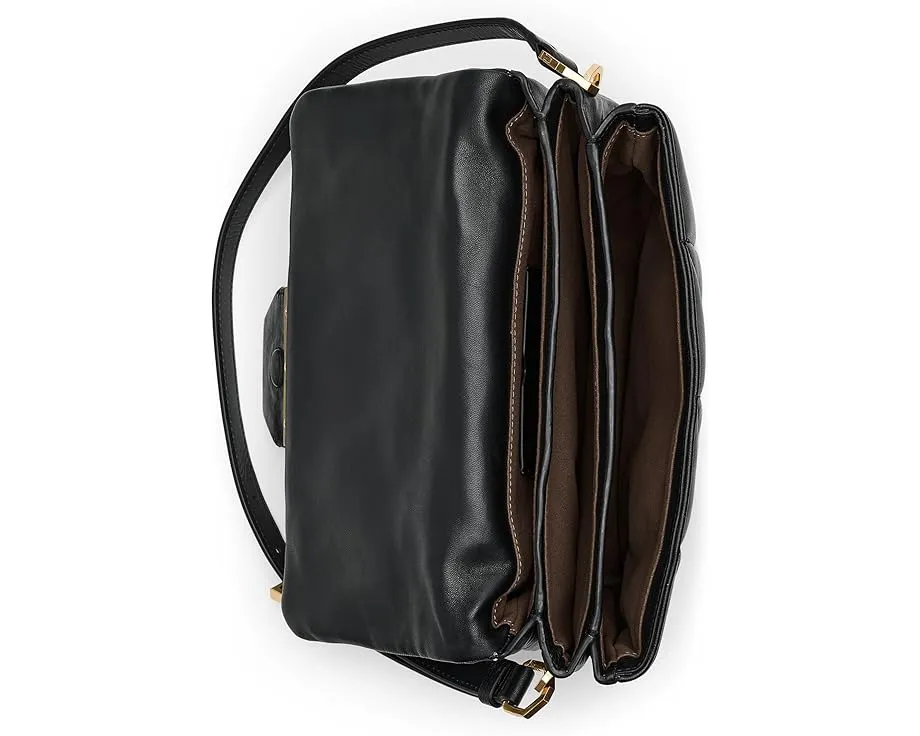 Сумка через плечо AllSaints Ondine Quilt из стеганой кожи с шестигранным патчем