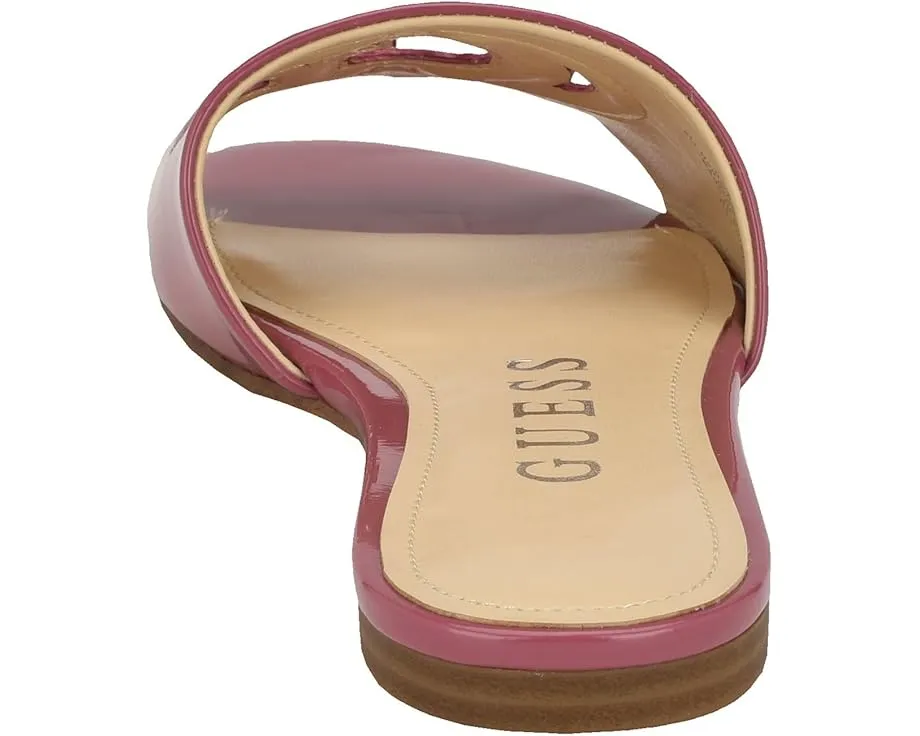 GUESS сандалии Tashia с вырезом логотипа и круглым носком