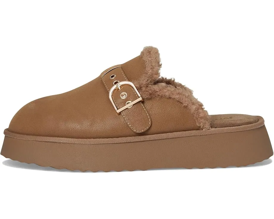 Мюли Sugary на платформе из веганской замши с пряжкой от MIA