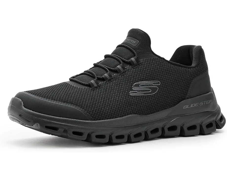 Эластичные кроссовки SKECHERS Glide-Step Noltek с геометрической подошвой