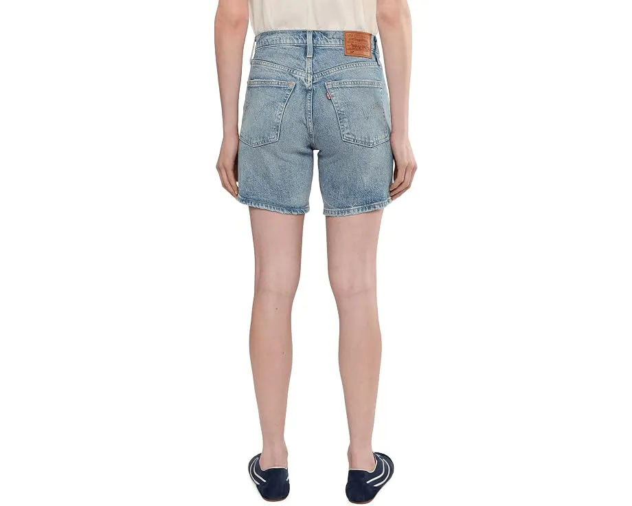 Шорты Levi's Premium 501 Mid Thigh из премиального денима прямого кроя