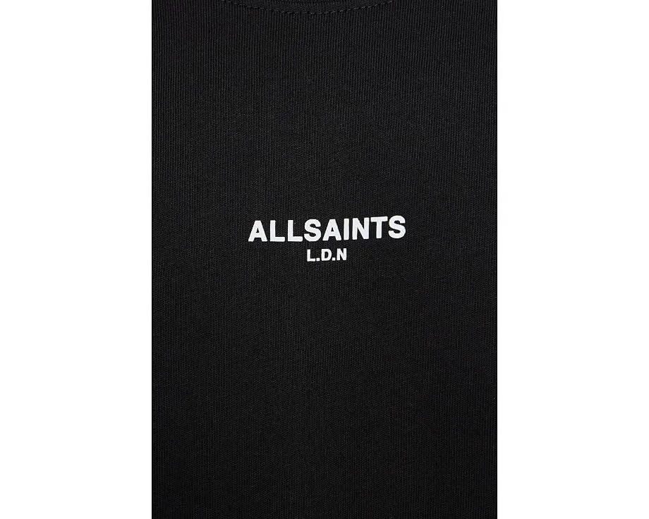 Футболка AllSaints Mikro с коротким рукавом и принтом логотипа