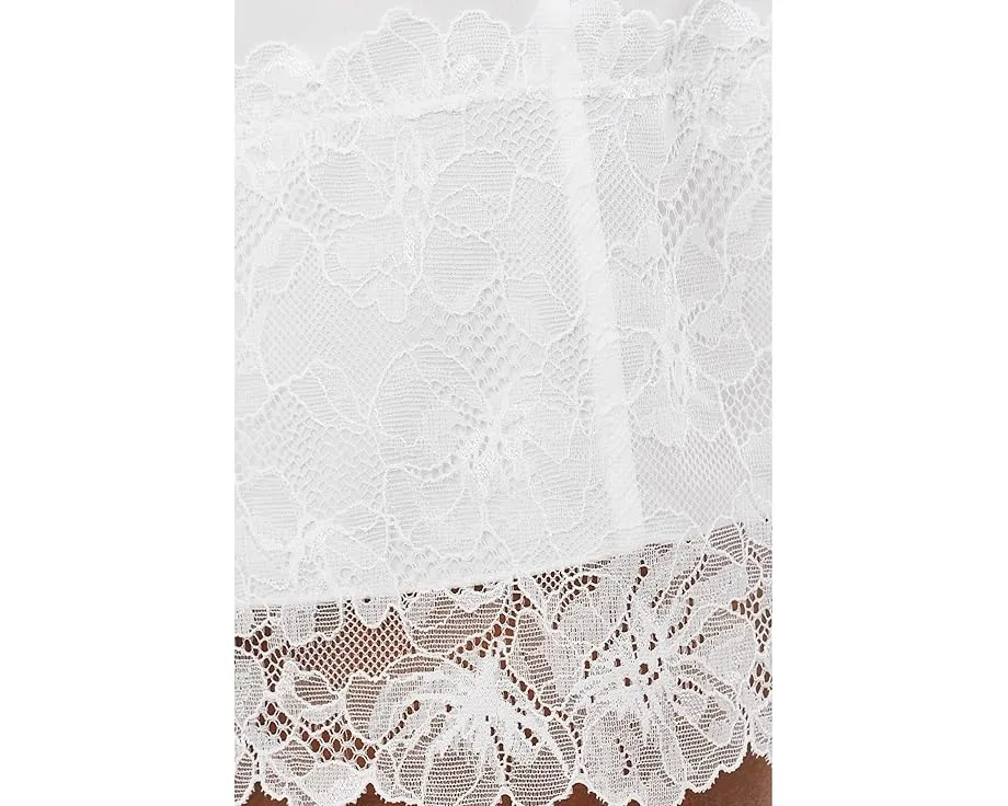 Free People нижняя юбка Party Crashers Half Slip цвета Clean Ivory