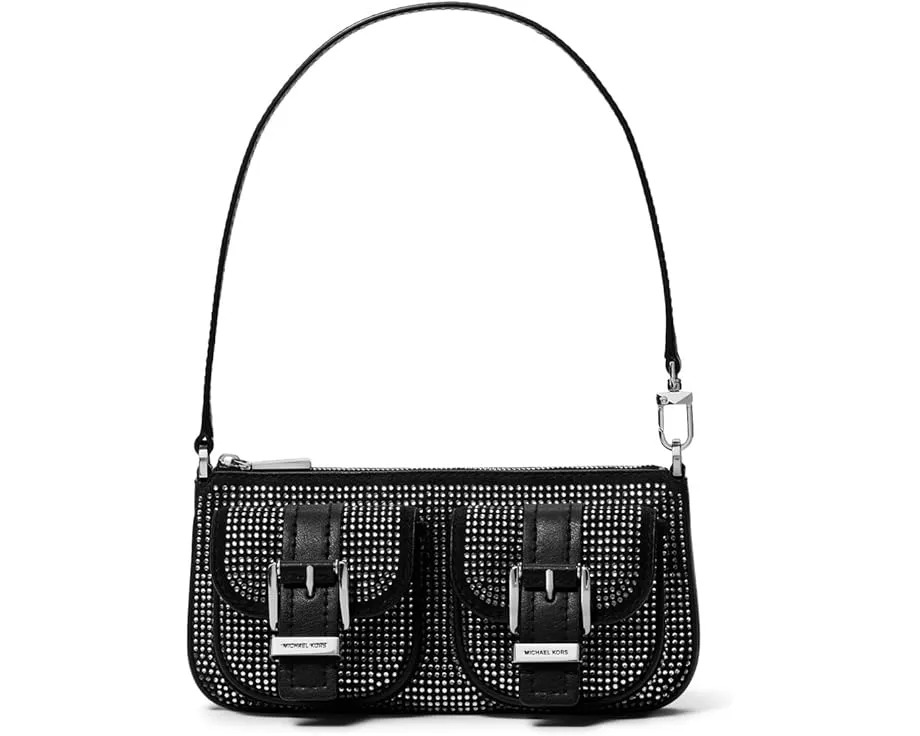 Сумка-конверт MICHAEL Michael Kors Zoe Small Convertible Pouchette из кожи