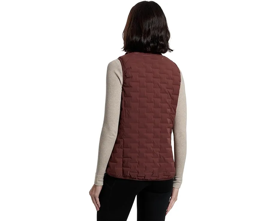 Легкий жилет Stretchdown Light с утеплителем 700 fill power и упаковывается в карман