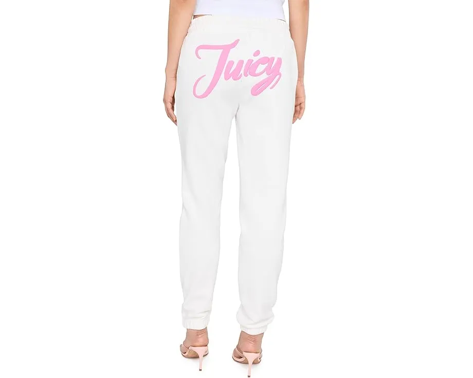 Толстовка Juicy Couture Fleece Jogger с графическим принтом и манжетами
