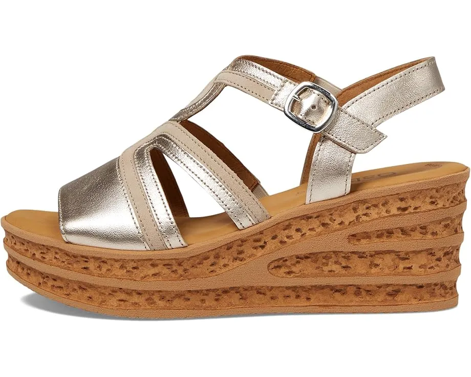 Босоножки Gabor на высокой платформе с регулируемым ремешком