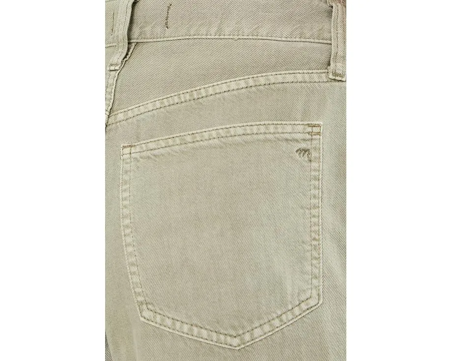 Широкие брюки Madewell PV Wide в оливковом цвете