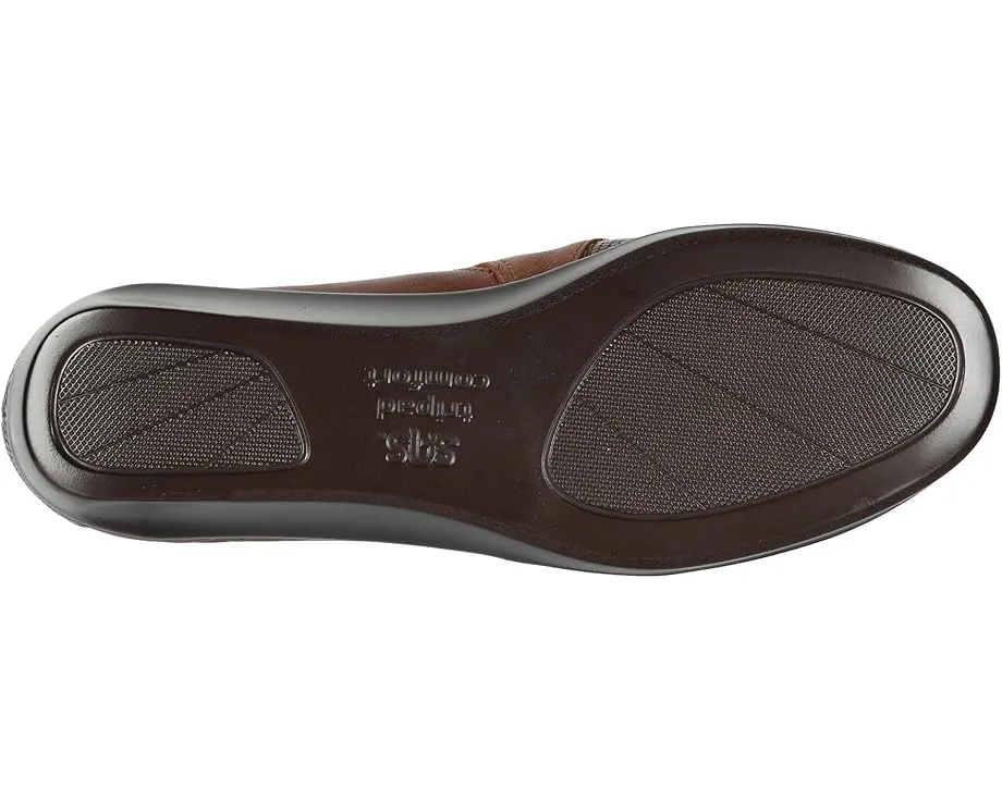 Мокасины SAS Nora слип-он с тиснением под кожу рептилии