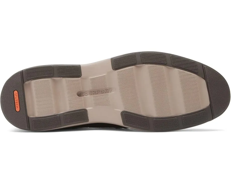 Кроссовки Rockport Noah Plain Toe с кожаным верхом и технологией truTECH