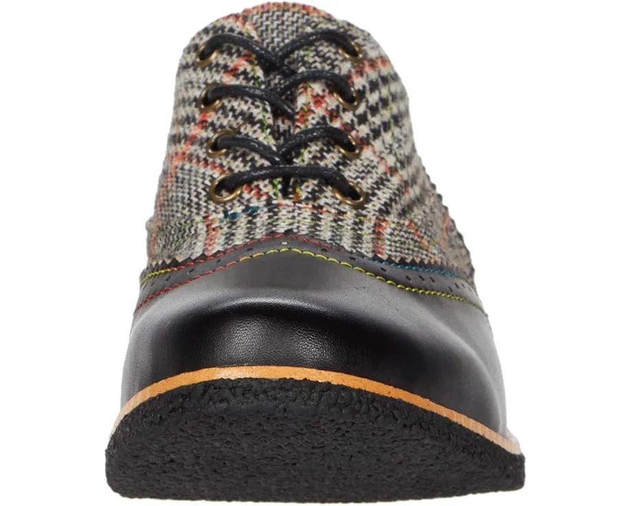 Оксфорды Muggiasti с ручной росписью и шерстяным верхом от L'Artiste by Spring Step