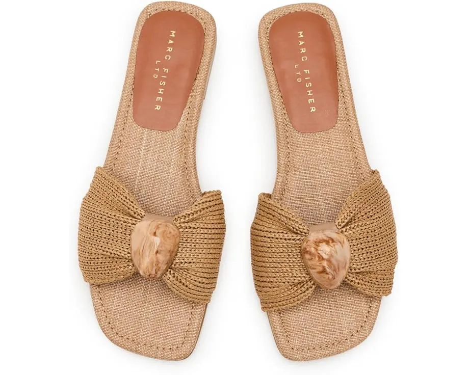 Сандалии Nalena Casual Sandals с квадратным носком и плетеным декором от Marc Fisher LTD