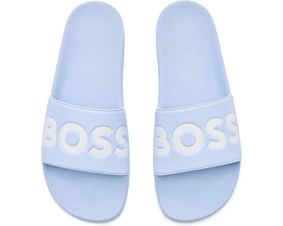 Сланцы Big Logo Slide Sandals BOSS с крупным логотипом