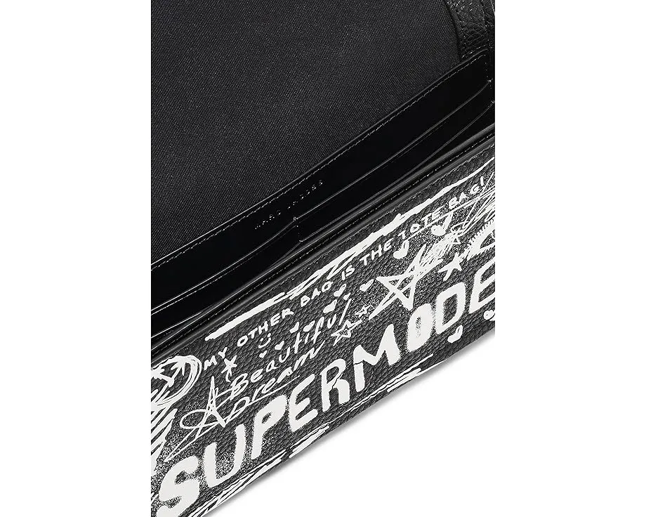 Мини-сумка Marc Jacobs The Punk Scribble с дерзким принтом