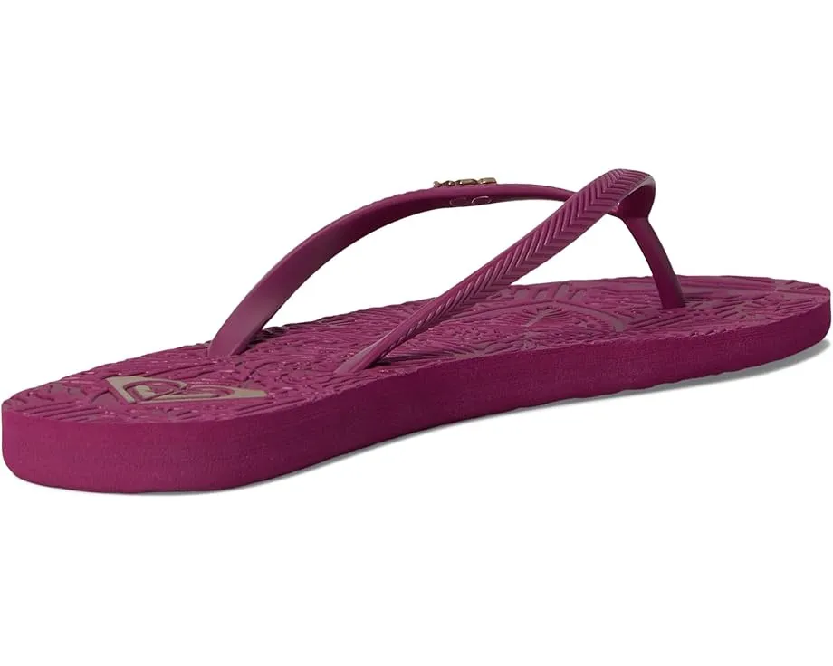 Шлепанцы Roxy Antilles II с резиновой стелькой