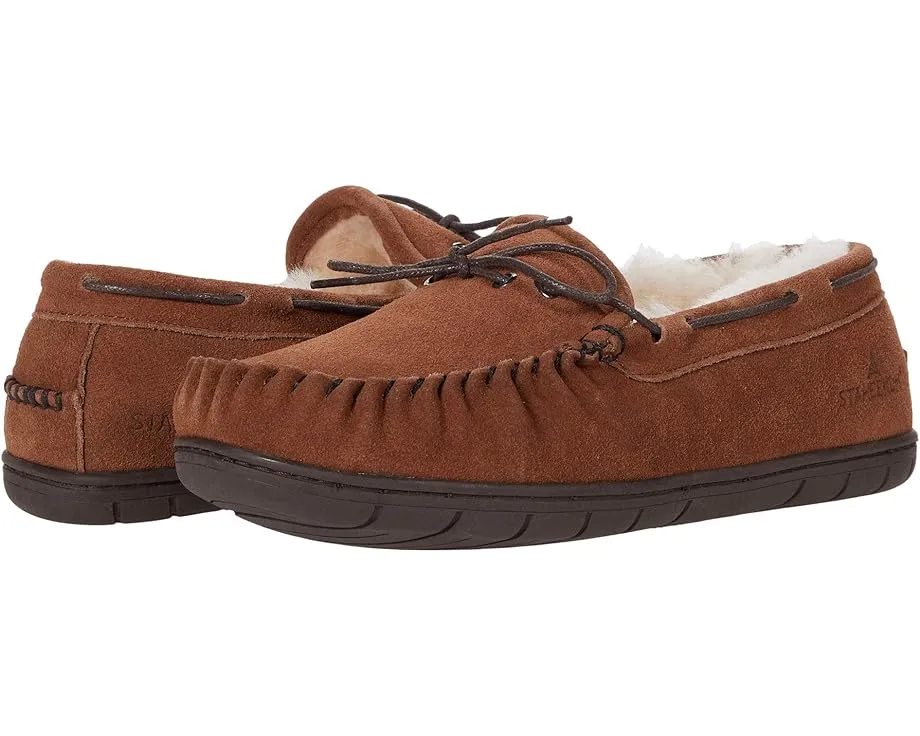 Мокасины Country Moccasin Staheekum из замши с отделкой