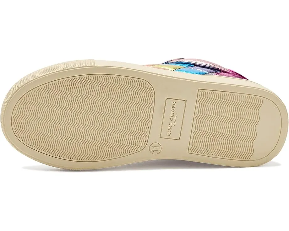 Детские кеды Kurt Geiger London Mini Lane Stained Glass с витражным принтом