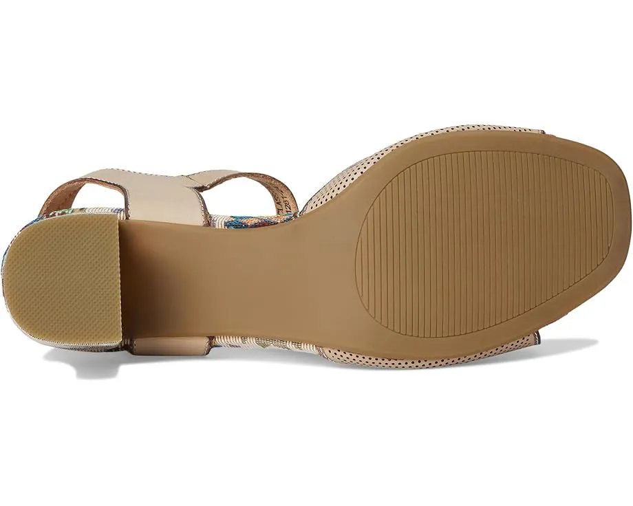 Сандалии Sassyclass с квадратным носком и ручной росписью на коже