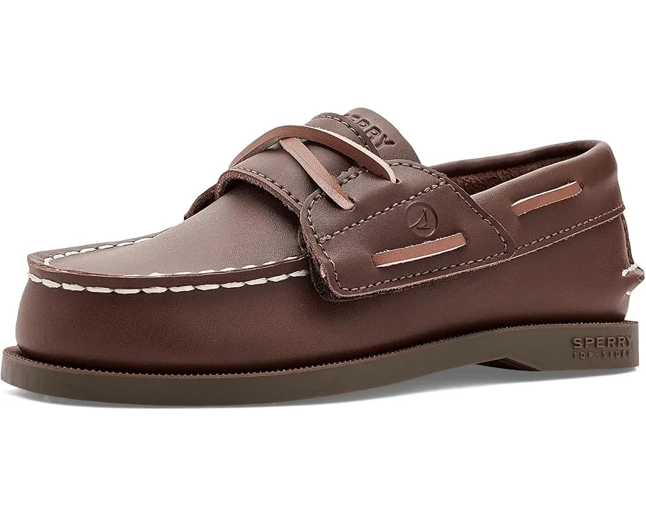 Детские мокасины Sperry Authentic Original с застежкой на липучке