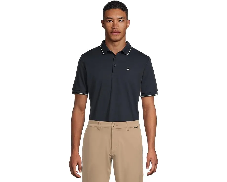 Футболка-поло Happier Hour от TravisMathew из хлопка с контрастными деталями